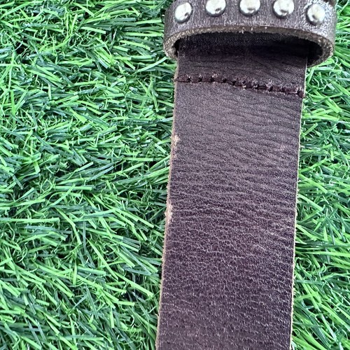 "Cinturón con hebilla para mujer Nocona marrón occidental vaquero rodeo 100 % cuero talla pequeña" - Imagen 5 de 15