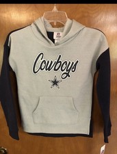Dallas Cowboys girl  s hoodie NFL OFFICIAL Girls 7/8