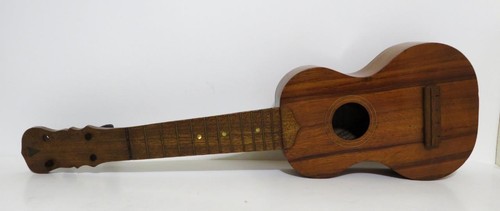 Sammo Koa Wood Uke Samuel C. Osborn Masonic Temple Chicago ca. 1920`s Ukulele - Picture 13 of 13