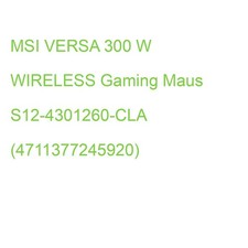 MSI VERSA 300 W WIRELESS Gaming Maus S12-4301260-CLA (4711377245920)
