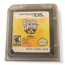 Guitar Hero On Your (Nintendo DS, 2008) Loose Cartridge W/ Protector