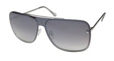 NEW SEAN JOHN SJS3004CE SUNGLASSES OVERSIZED UNISEX SILVER METAL 045 FULL-RIM