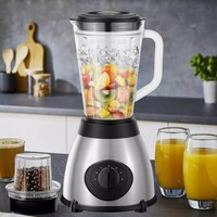 2 in 1 Juicer Blender Fruit Grinder Smoothie Maker Food Processor Crusher 850W