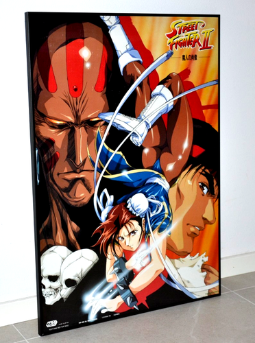 Street Fighter 2 - Great Mahou Daisakusen -  Promo Poster B2 size - Rare 1991 - Picture 1 of 4