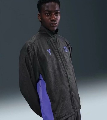 Nike FC Barcelona X KOBE Bryant Away Soccer Track Jacket SIZE XL