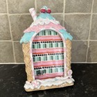New Bouffants & Broken Hearts 4x6 Christmas gingerbread house photo frame