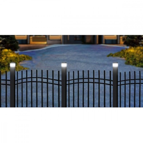5902211124511 Fence post solar lamp 100x100 GreenBlue GB128 GreenBlue - Picture 9 of 9