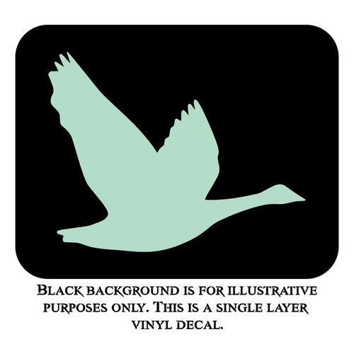 Gans, Tier, Silhouette, Vinyl, Aufkleber, Sticker, Gratis Geschenk, Verfolgungsjagd, Farben - Bild 35 von 135