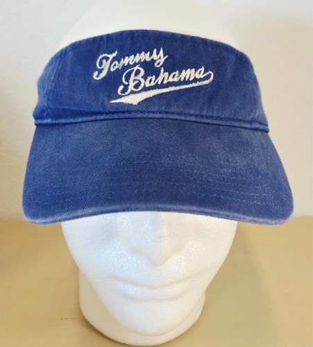 Vintage Tommy Bahama Relax blau verstellbar Einheitsgröße Baumwolle Schirmmütze - Bild 1 von 8