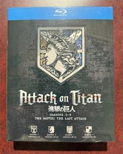 Attack On Titan - The Complete Series, Season 1-4 (Blu-Ray, 8-Disc)