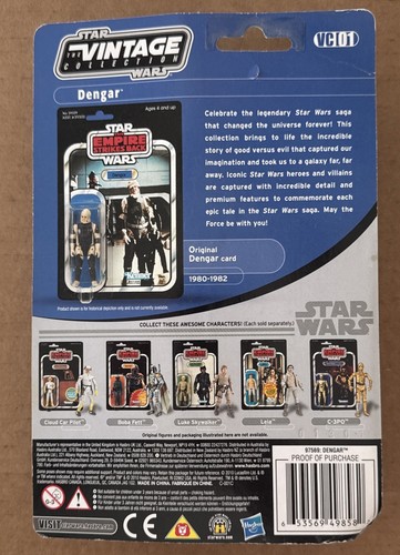 Star Wars Dengar Vintage Collection - Empire Strikes Back 2010 VC01 3.75" Figure - Picture 2 of 2