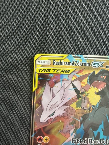 Reshiram & Zekrom GX - 157/236 Cosmic Eclipse Ultra Rare (Pokemon) - Picture 8 of 10