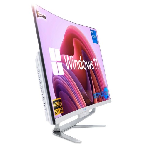 Tout en Un i7 2.9GHz 27 " FHD Courbe 16GB SSD 960GB Windows 11 Ordinateur PC - Photo 3/7