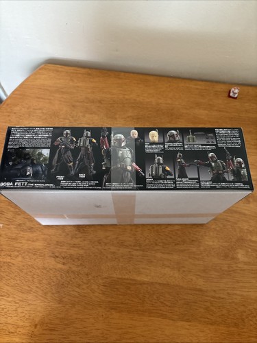Bandai Namco Star Wars The Mandalorian Boba Fett 1:12 Plastic Model Kit- NEW - Picture 6 of 13