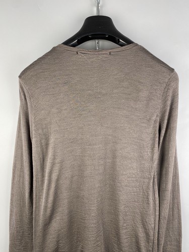 Transit Par Such Womens Virgin Wool Button Sweater Pullover Size L - Picture 12 of 18