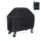  BBQ Cover 210D Waterproof Garden Patio Grill Barbecue Protector 147x61x122cm