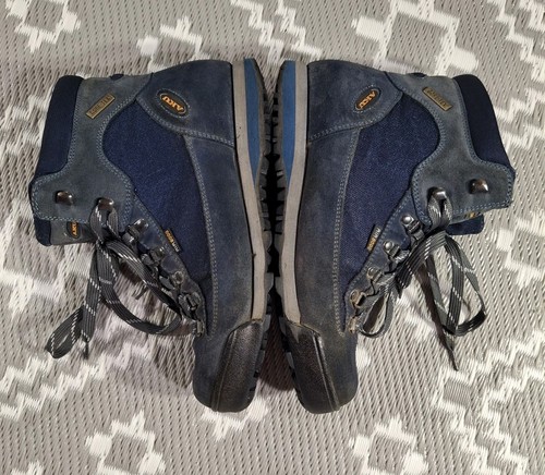 Botas de senderismo Aku Air 8000 para mujer Gore-Tex azules Reino Unido 7,5 gamuza Vibram Italia - Imagen 14 de 21
