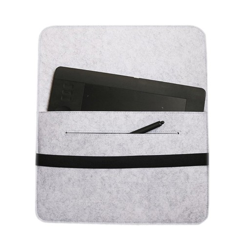 Felt Storage Bag Lightweight Carrying Case For Kamvas 12 for M6 G12 Tablets Case - Photo 7/8