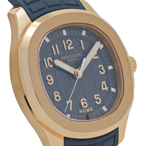 Patek Philippe Aquanaut 5269R-001 'Travel Time' cuarzo oro rosa esfera azul - Imagen 5 de 9