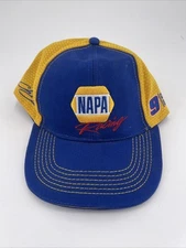 Napa Racing Chase Elliott #9 Chevy Sponsor Hat Hendrick Motor sports Blue&Yellow