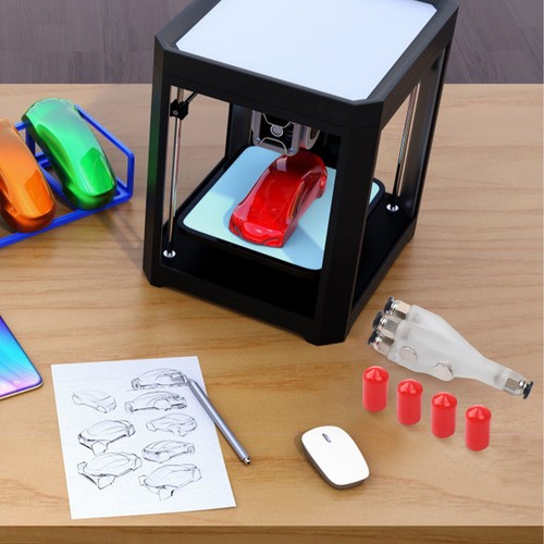 Filament Pipe Expansion Port with 4 Easy Install PTFE Adapter Connectors - Bild 6 von 12