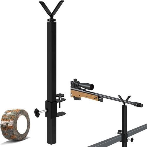 Portable Hunting Tree Stand Shooting Rest, Height Angle Adjustable Hunting Rifle