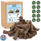 100 Pack Grow Sponges, Seed Pods Replacement Root Growth Sponges Compatible w