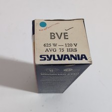 BVE Projector Lamp 625W 120V Tungsten Halogen Bulb Sylvania NOS