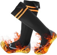 Rockbros Elektrisch Beheizte Socken Akku 5000Mah Thermosocken FußWäRmer Unisex