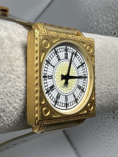 Yarto Watch Mens Westminster Clock Tower New Battery 34MM 8" N73 - Picture 3 of 12