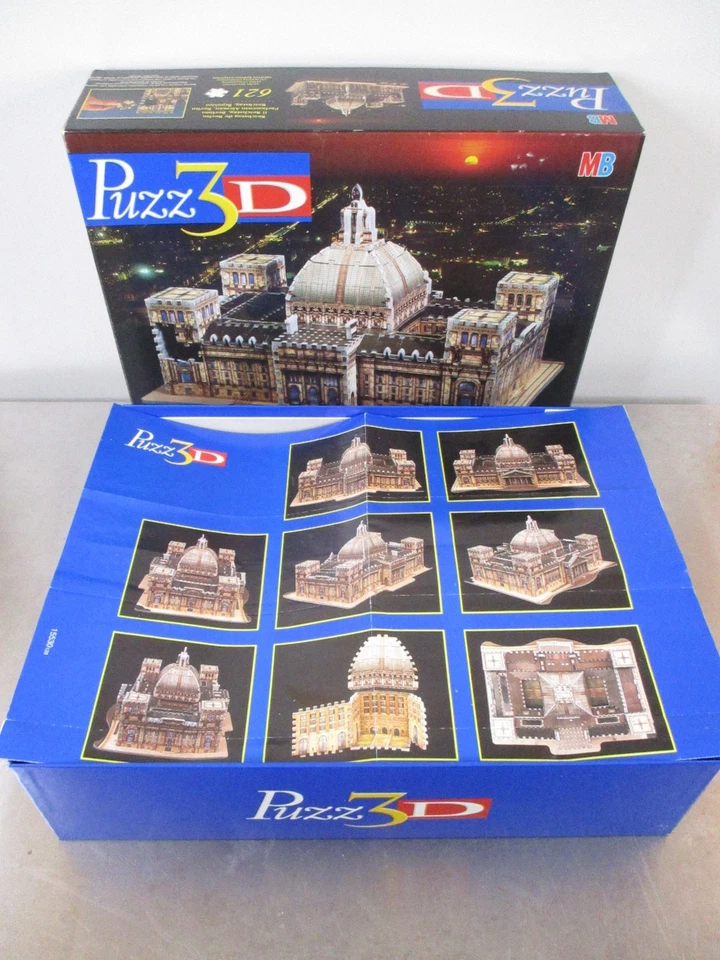 Puzz 3D - Reichstag Berlino Foam Puzzle 621 Pezzi MB Giochi UNCOUNTED - Immagine 2 di 4