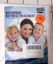 Utopia Bedding Waterproof Mattress Encasement Full