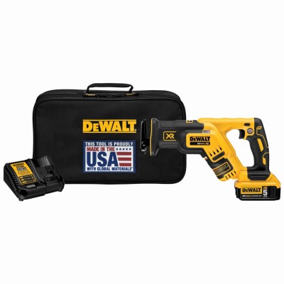 XR Brushless Compact Reciprocating Saw Kits, 20 V, 5Ah Lithium-Ion, 1 1/8 in - Picture 3 of 5