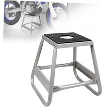 Motorcycle Lift Stand Dirt Bike Stand 600LB Capacity Universal 2025 Silver