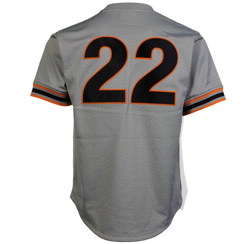 Auténtico Cooperstown Mitchell & Ness Will Clark San Francisco Giants 1989 - Imagen 3 de 7
