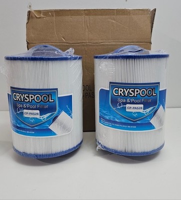 Cryspool Spa & Pool Filter CP-PAS28 for PAA28-F2L, FC-0309, FC-0312 (2 PK)