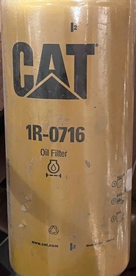 Genuine CAT 1R-0716 Engine Lube Oil Filter Open Box