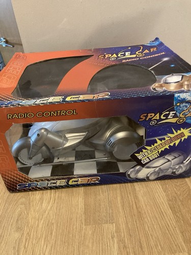 Oldtimer Space Car Radio Controlled mit RC Load Up/Down Karosserie verpackt - Bild 9 von 15
