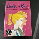 Vintage Barbie Ken 1961 Mini-Catalog of fashions by Mattel Clean Look Free Ship