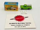 1969 Kennel Truck 50 Matchbox Lesney Car with Box All Original Good Shape