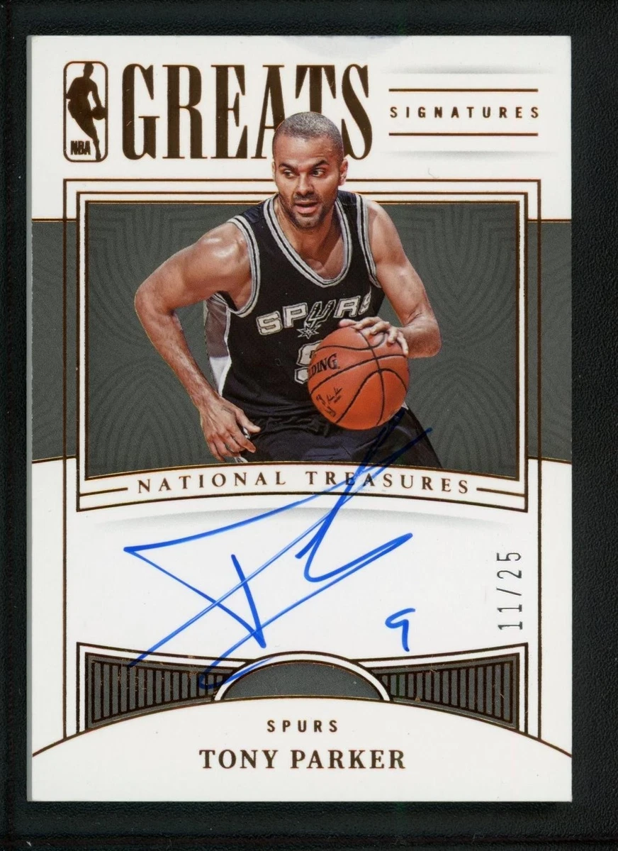 Tony Parker Basketball Autographed Sports Trading Cards