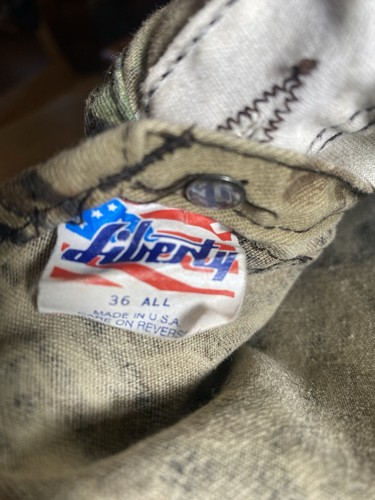 Liberty Real Tree Men's USA Camo Bibs 36 All  Pre Owned Excellent Condition - Bild 10 von 10