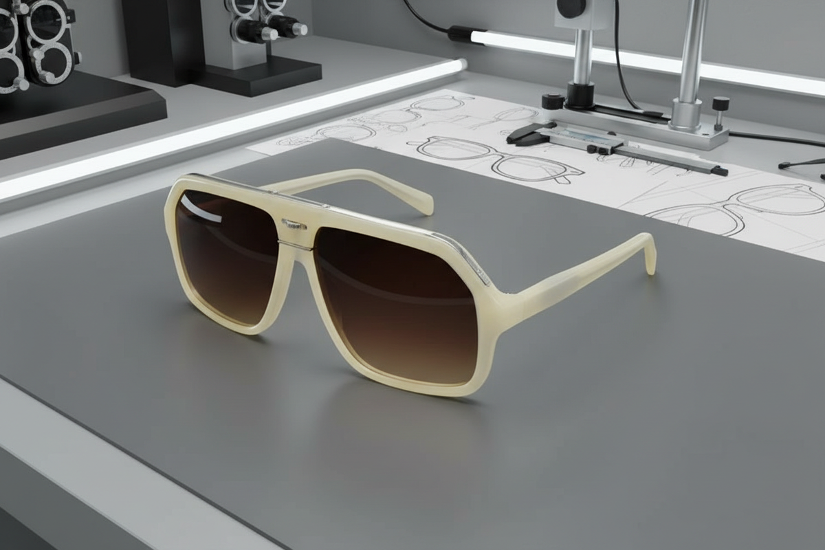 OLIVER PEOPLES Aviator Sunglasses KRIS VAN ASSCHE with Extra OLIVER PEOPLES Aviator Sunglasses KRIS VAN ASSCHE with Extra