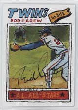2022 Topps Spotlight 70 II By Andy Friedman Rod Carew (1977 Topps) #32 HOF