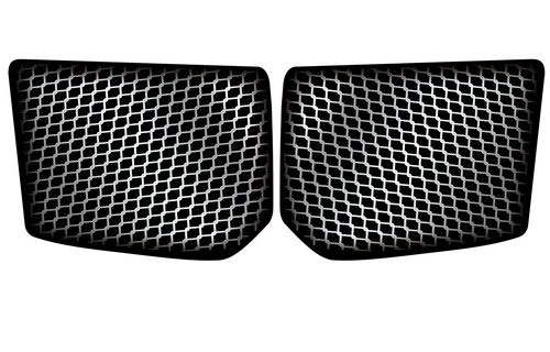 Chevy Silverado Trail Boss ZR2 FRONT Hood Scoop Air Duct Vent Decals 2022-2025 - Picture 4 of 4