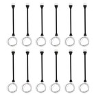 12Pcs Retro Mini Street Lamp Miniature Garden Ornament Layout