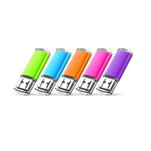 5x USB Stick 2.0 Mehrfarbig Memory Speicherstick Speichermedien USB Flash 4 GB - Bild 4 von 9