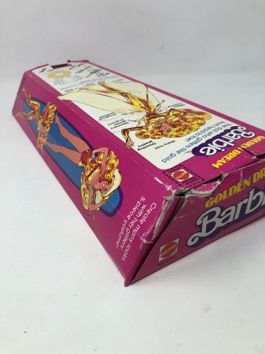 Golden Dream Barbie 1980 Gold N Gorgeous Quick Curl Hair - Picture 3 of 9