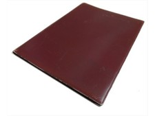 Authentic HERMES Vintage box calf notebook cover Leather 3715