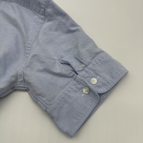 Ralph Lauren Button Down Shirt Girls Size 6 Blue Logo Embroidered..#28737 - Picture 8 of 10